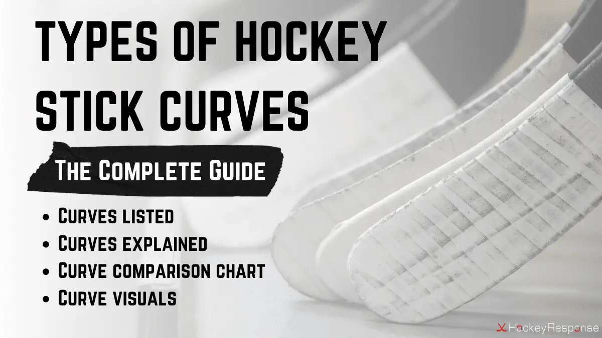 Types of Hockey Stick Curves Full Blade Pattern Chart Hockey Response